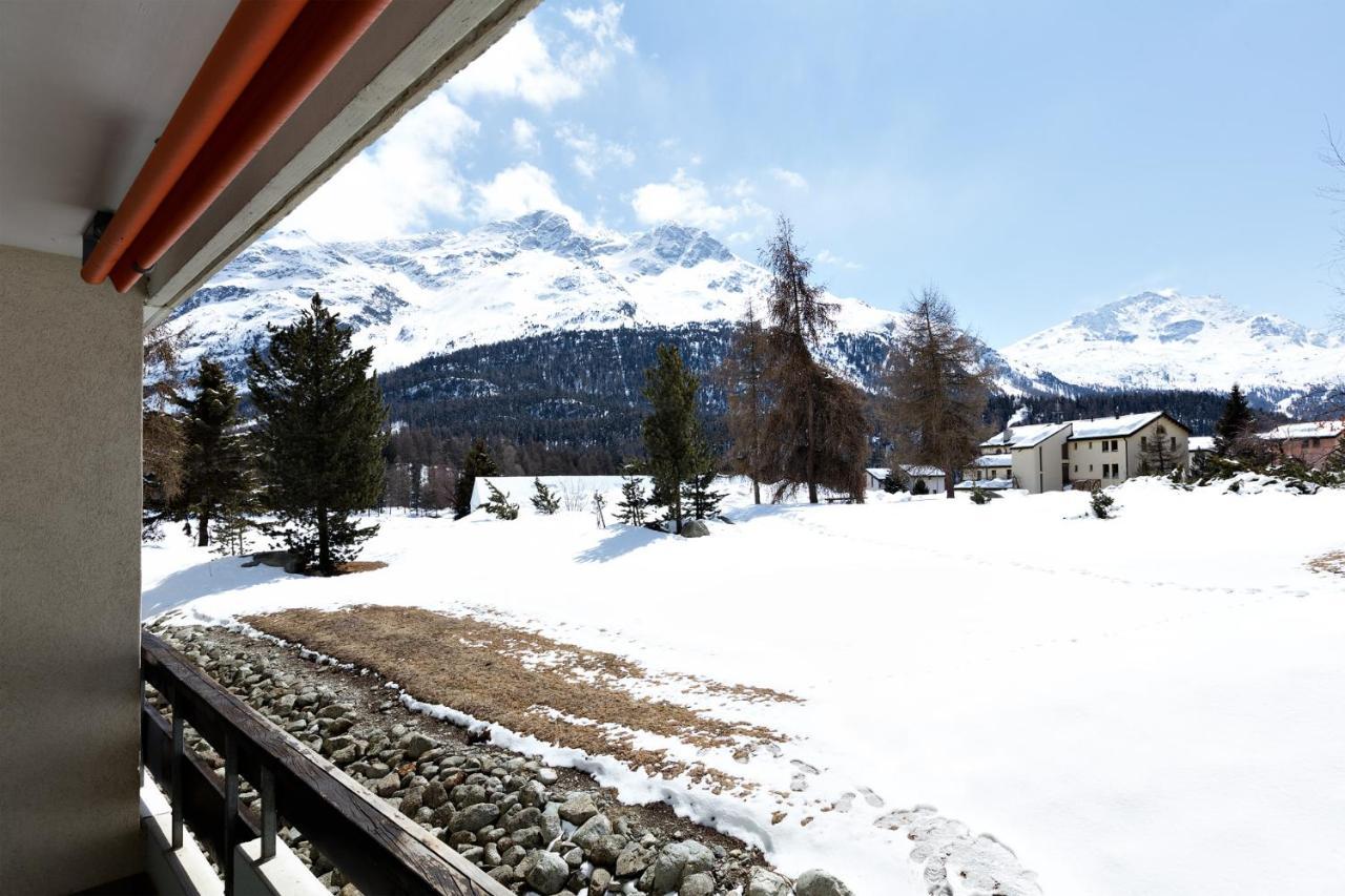 Gemuetliches Studio In Champfer/St.Moritz São Moritz Exterior foto